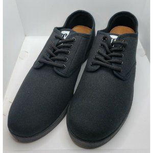 Trooper America Black Canvas Casual Tennis Shoes Blaster Size 11 Men's NEW!